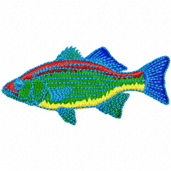 Fishes Embroidery Design 10 Fishes Embroidery Design 10